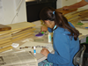 Mounting the specimen